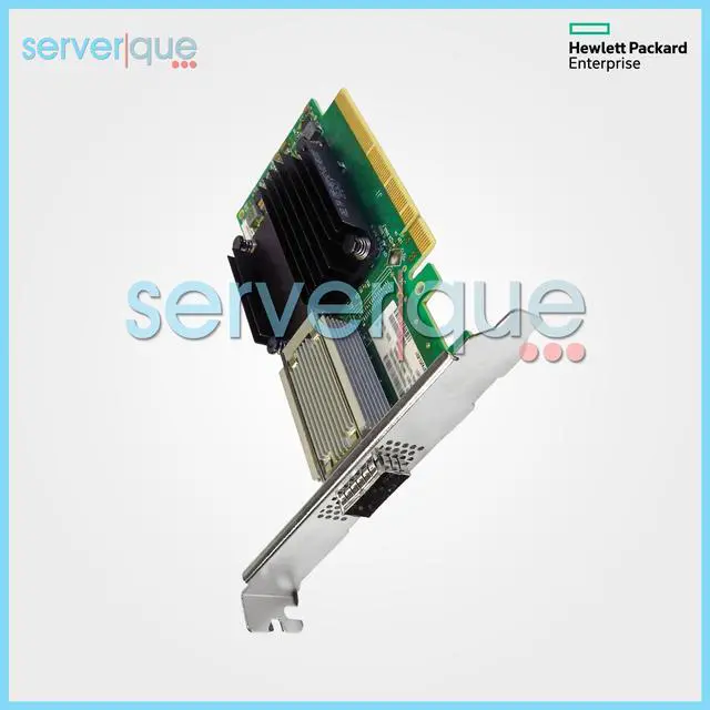 Alt view image 3 of 3 - 874253-B21 HPE Ethernet 100Gbps Single Port PCIe 3.0 842QSFP28 Adapter 877697-001
