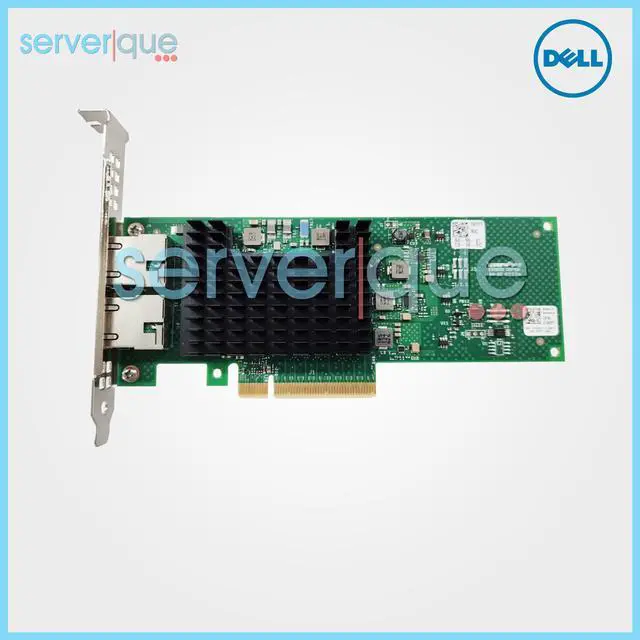 Alt view image 2 of 4 - Dell 1WYFT Intel X710-T2L Dual Port 10GbE Base-T PCIe Adapter