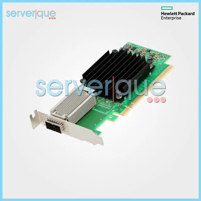 Alt view image 2 of 3 - 825110-B21 HPE InfiniBand 100Gb PCIe 3.0 x 16 QSFP28 Single-Port Network Adapter