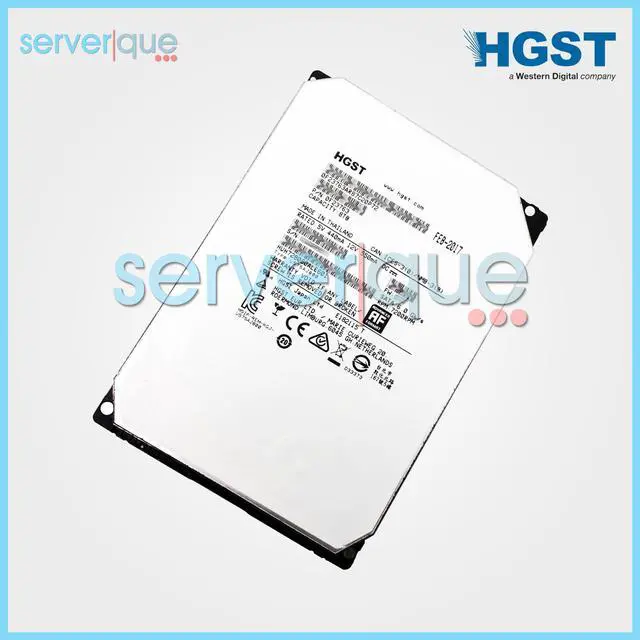 Alt view image 2 of 3 - HUH728080ALE601 HGST Ultrastar He8 8TB 7.2K 6Gbps 3.5" SATA Internal Hard Drive