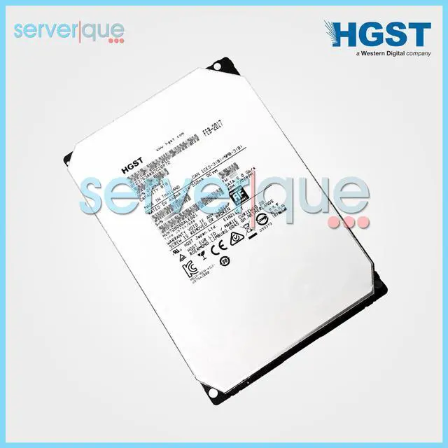 Alt view image 3 of 3 - HUH728080ALE601 HGST Ultrastar He8 8TB 7.2K 6Gbps 3.5" SATA Internal Hard Drive