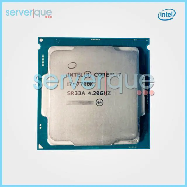 Refurbished: SR33A Intel Core i7-7700K Quad-Core 4.20GHz 8MB