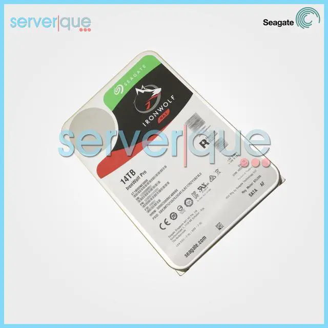 Alt view image 5 of 6 - Seagate ST14000NE0008 IronWolf Pro ST14000NE0008 14 TB Hard Drive - 3.5" Internal - SATA (SATA/600) - Conventional Magnetic Recording (CMR) Method