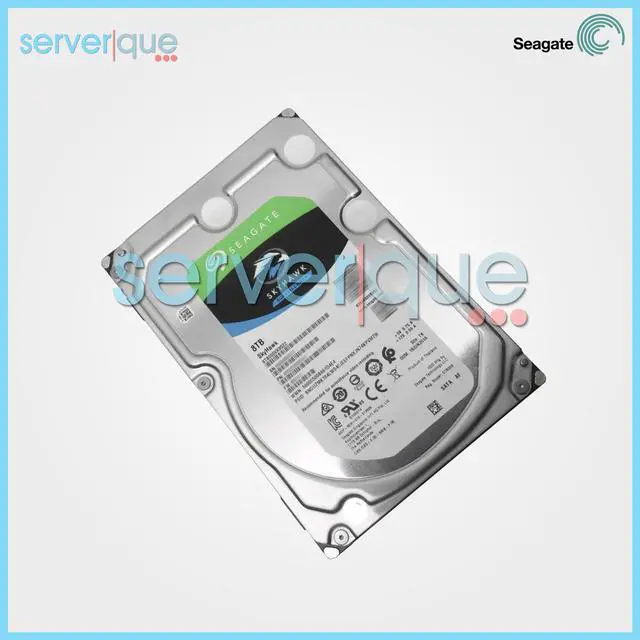Alt view image 5 of 5 - Seagate ST8000VX0022 SkyHawk ST8000VX0022 8 TB Hard Drive - Internal - SATA (SATA/600)