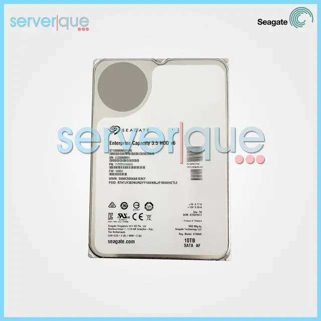 Main image of ST10000NM0016 Seagate Enterprise 10TB 7.2K RPM SATA 6Gbps 3.5" Hard Drive