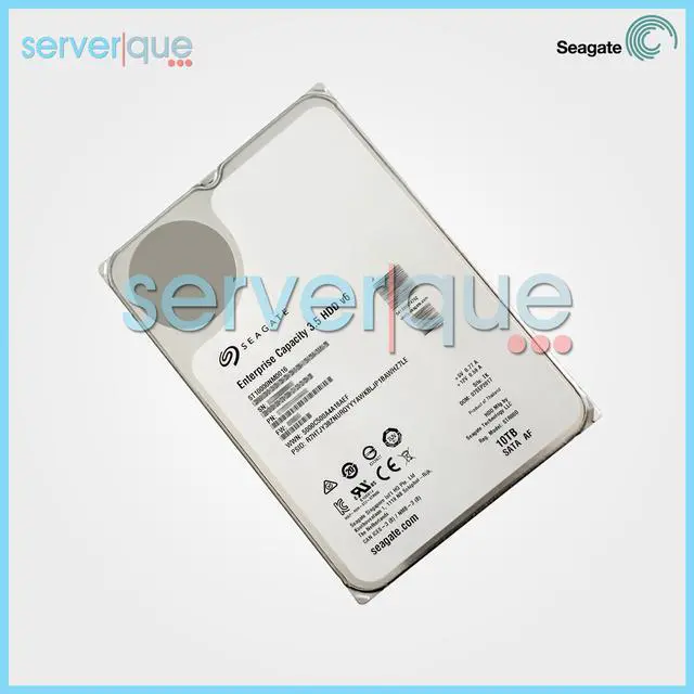 Alt view image 2 of 10 - ST10000NM0016 Seagate Enterprise 10TB 7.2K RPM SATA 6Gbps 3.5" Hard Drive