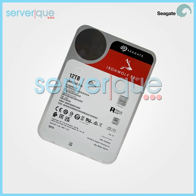 Alt view image 2 of 3 - ST12000NT001 Seagate IronWolf 12TB 7200RPM SATA 6Gbp/s 256MB 3.5" Hard Drive