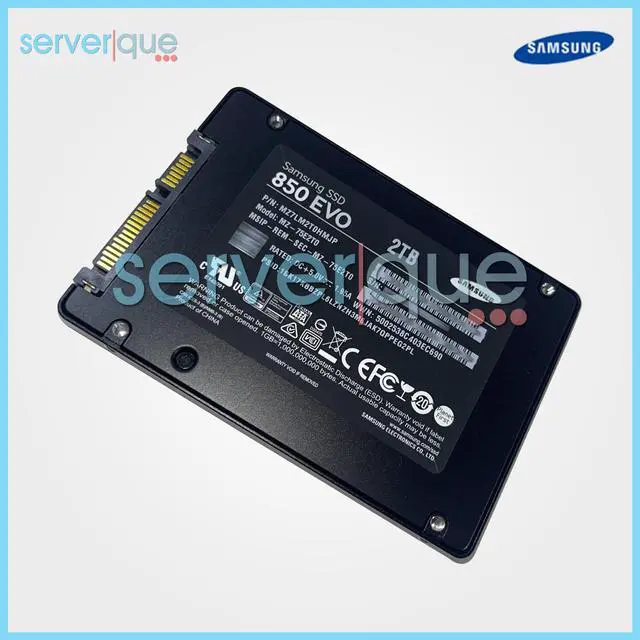 Alt view image 2 of 3 - Samsung MZ-75E2T0B/AM 850 EVO Series 2TB SATA 6Gbps 2.5" Internal SSD