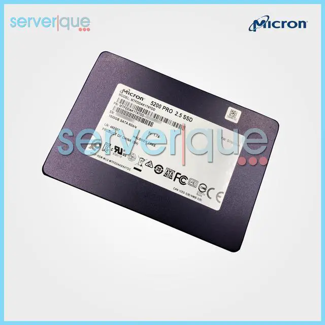 Main image of Micron MTFDDAK1T9TDD 1.92TB 5200 Pro SATA 6Gbps 2.5" Internal Solid State Drive