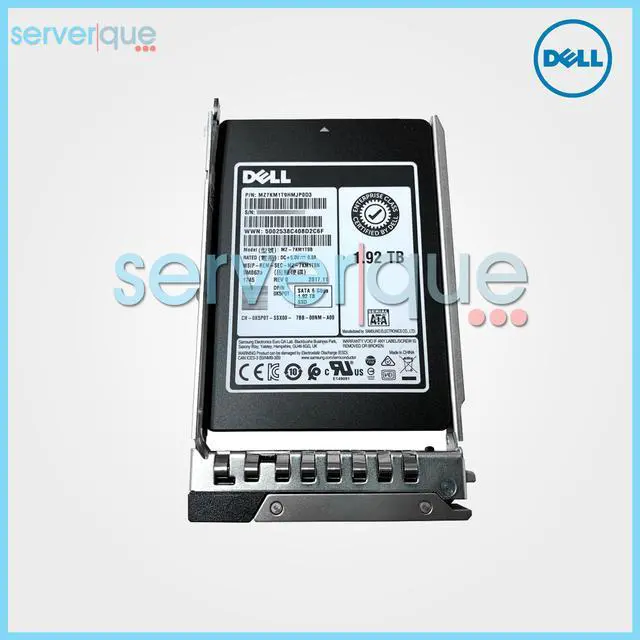 Main image of K5P0T Dell 1.92TB SATA 6Gbps Mixed Use MLC 2.5" Solid State Drive K5P0T
