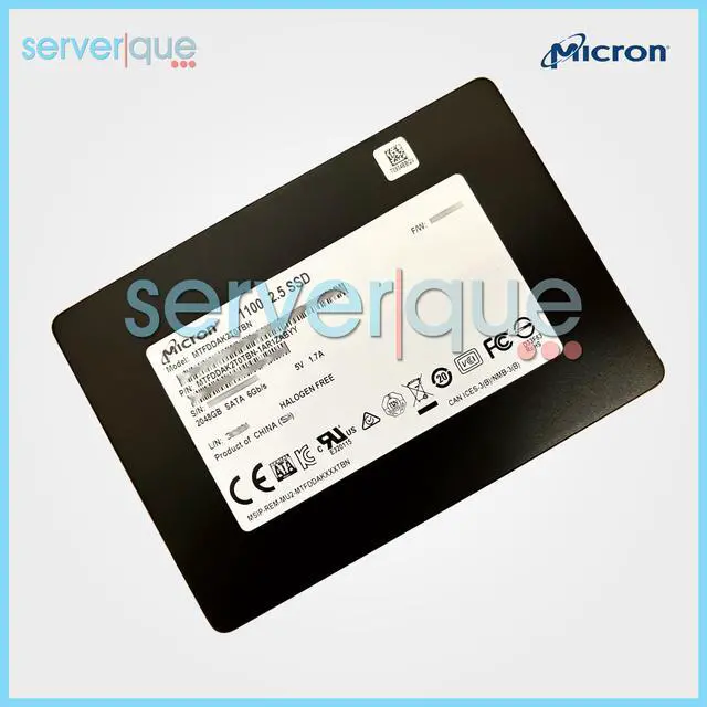 Alt view image 3 of 3 - Micron 1100 MTFDDAK2T0TBN 2TB SATA 6Gbps TLC 2.5" Internal Solid State Drive