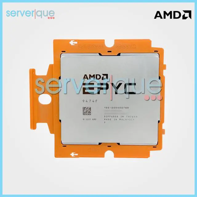 Main image of AMD EPYC GENOA 9474F 48-Core 3.60GHz Processor 100-000000788 "NO VENDOR LOCKED"