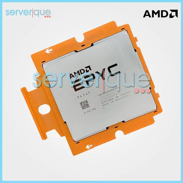 Alt view image 2 of 3 - AMD EPYC GENOA 9474F 48-Core 3.60GHz Processor 100-000000788 "NO VENDOR LOCKED"