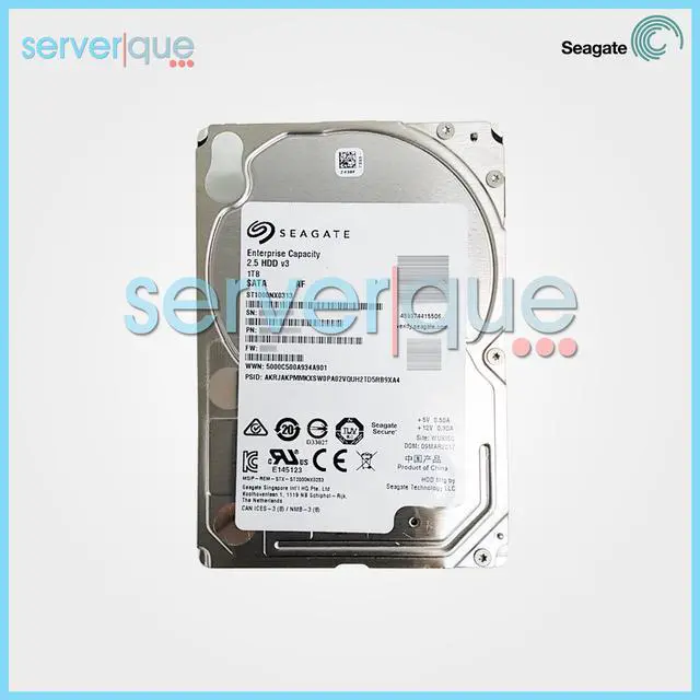 Alt view image 4 of 7 - Seagate ST1000NX0313 ST1000NX0313 1 TB Hard Drive - 2.5" Internal - SATA (SATA/600)