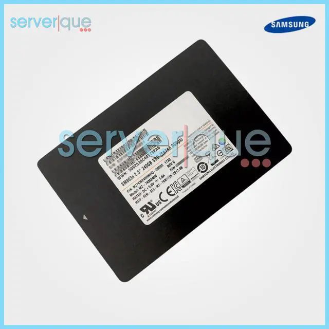 Alt view image 3 of 3 - MZ-7KM240N Samsung SM863a 240GB SATA 6Gbps 2.5" Solid State Drive MZ7KM240HMHQ