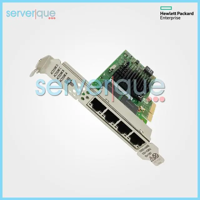 Alt view image 3 of 3 - HP 811546-B21 366T Ethernet 1Gbps Quad-Port Network Adapter 816551-001