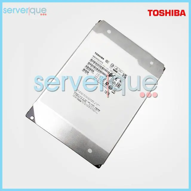 Alt view image 2 of 3 - MG09SCA18TA Toshiba MG09SCA 18TB 12Gbps 7.2K SAS 512e 3.5" Hard Drive