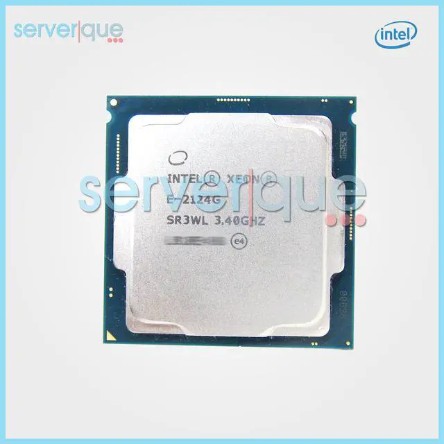 Refurbished: SR3WL Intel Xeon E-2124G Quad Core 3.40GHz 8MB