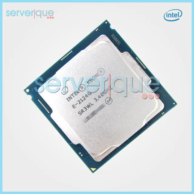 Alt view image 2 of 3 - SR3WL Intel Xeon E-2124G Quad Core 3.40GHz 8MB 8GT/s 71W FCLGA1151 Processor