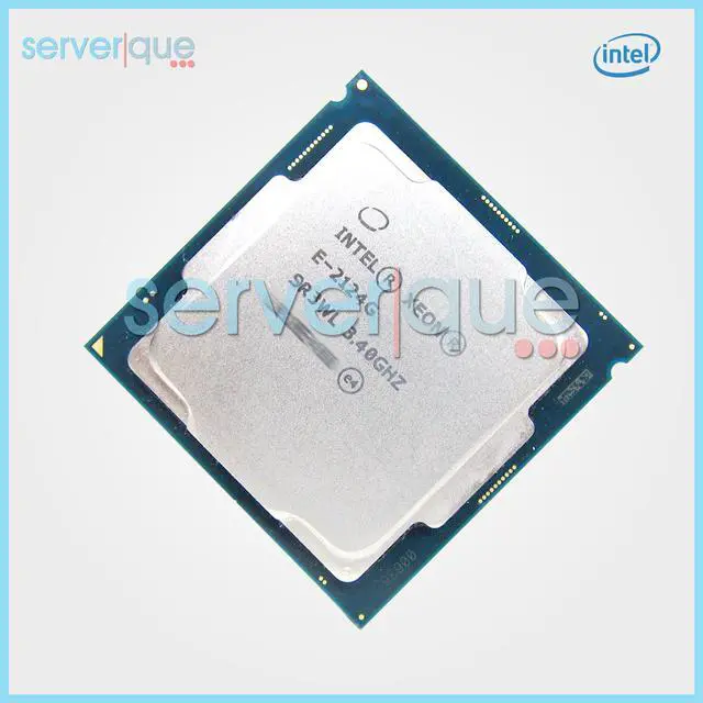 Alt view image 3 of 3 - SR3WL Intel Xeon E-2124G Quad Core 3.40GHz 8MB 8GT/s 71W FCLGA1151 Processor