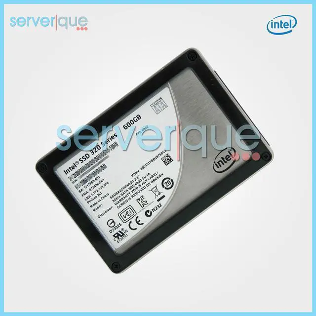 Alt view image 3 of 3 - Intel SSDSA2CW600G3 320 Series 600GB MLC SATA 3Gbps 2.5" Internal SSD