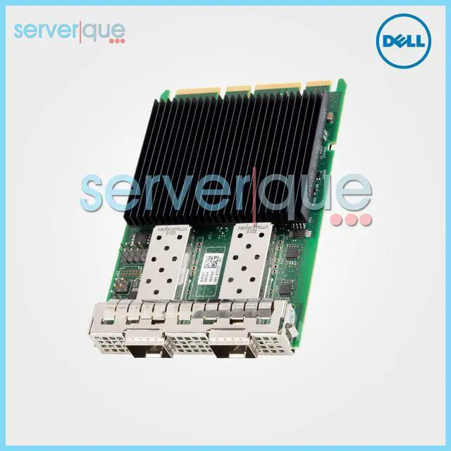 Main image of 61X09 Dell Intel E810-XXVDA2 25Gbps PCI-e SFP28 Dual Port Network Adapter 061X09