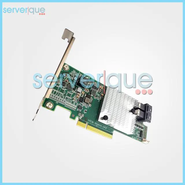 Alt view image 3 of 3 - LSI 9300-8i 12Gbps Dual Port PCIe 3.0 x8 HBA SAS/SATA HDD Raid Controller