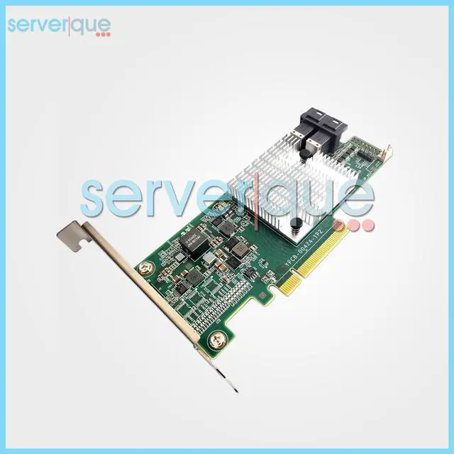 Alt view image 2 of 3 - LSI 9300-8i 12Gbps Dual Port PCIe 3.0 x8 HBA SAS/SATA HDD Raid Controller