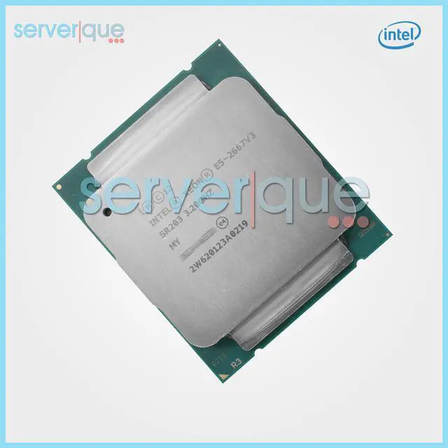 Alt view image 11 of 11 - INTEL Sr203  Xeon 8Core E52667V3 3.2Ghz 20Mb Smart Cache 9.6Gt S Qpi Socket Fclga20113 22Nm  135W Processor Only-Sr203