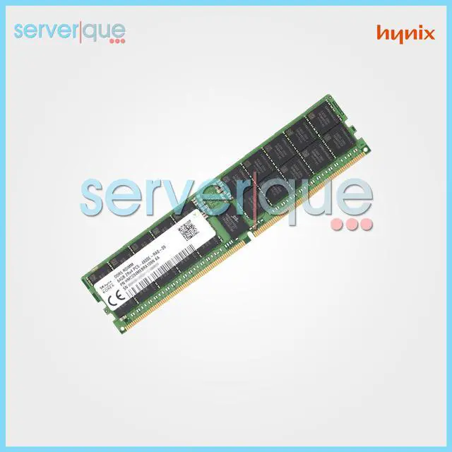 Alt view image 3 of 3 - Hynix 64GB PC5-4800B DDR5 ECC Reg CL40 Dual Rank Memory Module HMCG94MEBRA109N