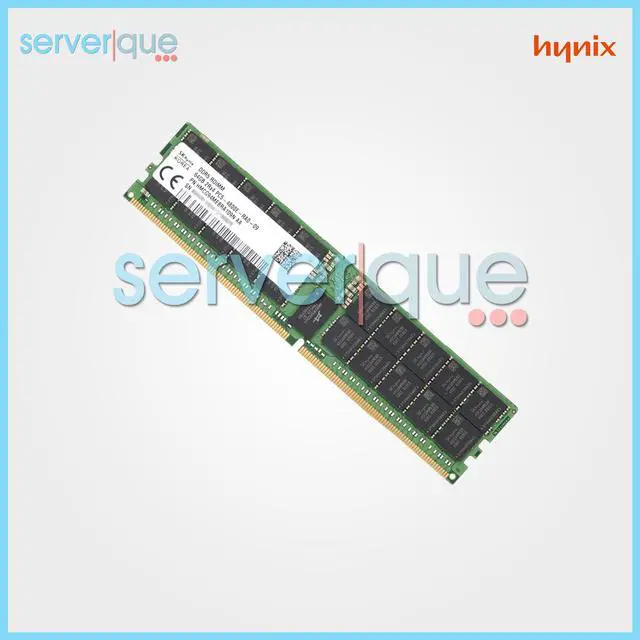 Alt view image 2 of 3 - Hynix 64GB PC5-4800B DDR5 ECC Reg CL40 Dual Rank Memory Module HMCG94MEBRA109N