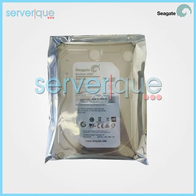 Main image of ST8000AS0002 Seagate Archive 8TB 5.9K RPM SAS 6Gbps 3.5" 128MB HDD NEW BULK