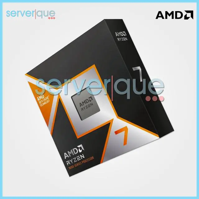Alt view image 3 of 3 - 100-100001084WOF AMD Ryzen 7 9800X3D 4.7GHz Octa-Cores 96MB 120W AM5 Processor