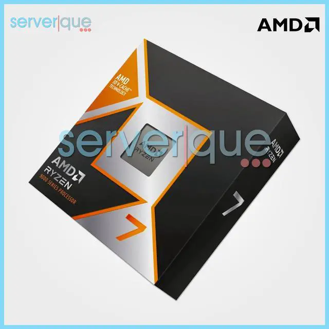 Alt view image 2 of 3 - 100-100001084WOF AMD Ryzen 7 9800X3D 4.7GHz Octa-Cores 96MB 120W AM5 Processor