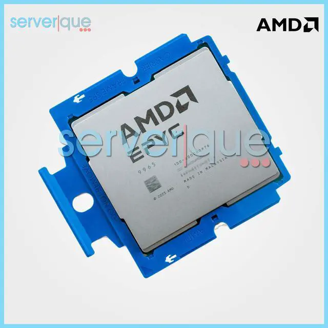 Alt view image 3 of 3 - AMD 100-000000976 EPYC 9965 192-Core 2.25GHz 500W 384MB SP5 "UNLOCKED" Processor