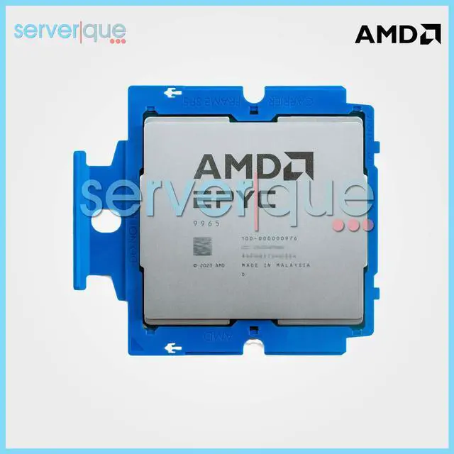 Main image of AMD 100-000000976 EPYC 9965 192-Core 2.25GHz 500W 384MB SP5 "UNLOCKED" Processor