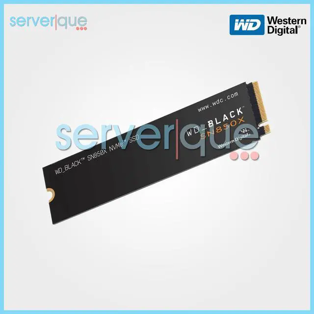 Alt view image 3 of 3 - WDS200T2X0E Western Digital Black SN850X 2TB PCIe NVMe M.2 2280 Internal SSD