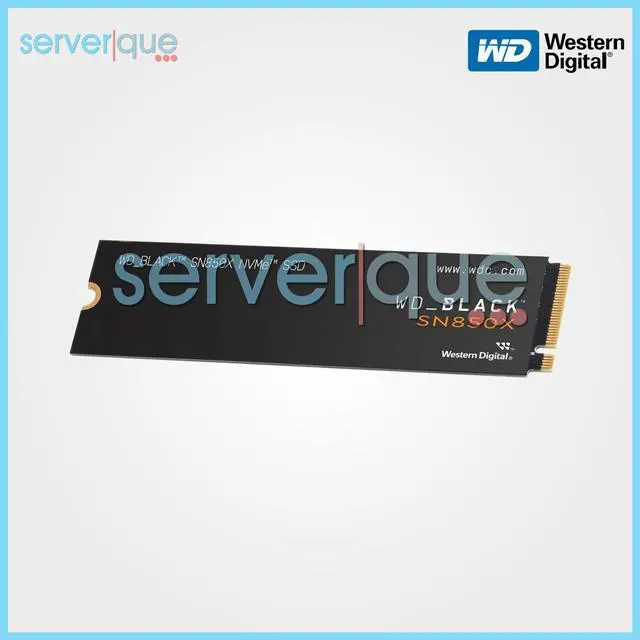 Alt view image 2 of 3 - WDS200T2X0E Western Digital Black SN850X 2TB PCIe NVMe M.2 2280 Internal SSD