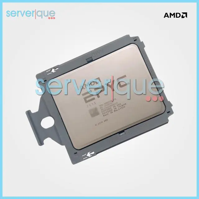 Alt view image 2 of 3 - 100-000000315 AMD EPYC 7C13 64-Core 2.25GHz 256MB "UNLOCKED" Processor