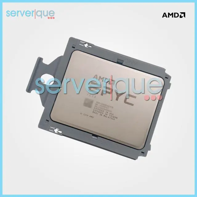 Alt view image 3 of 3 - 100-000000315 AMD EPYC 7C13 64-Core 2.25GHz 256MB "UNLOCKED" Processor
