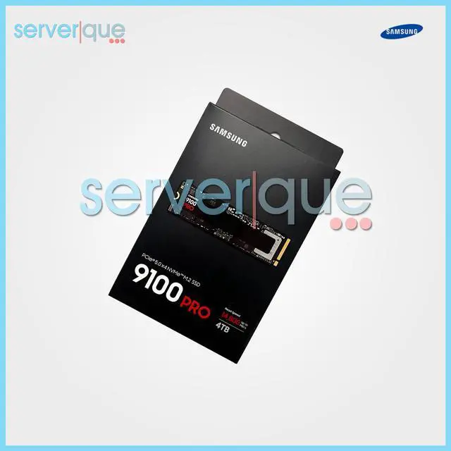 Alt view image 2 of 3 - MZ-VAP4T0B/AM Samsung 9100 PRO 4TB PCIe 5.0 x4 NVMe M.2 2280 Solid State Drive