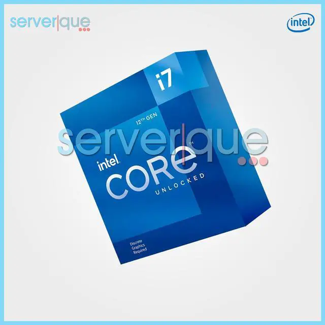 Alt view image 3 of 3 - Share
Intel Core i7-12700KF 12-Core 3.60GHz 125W BX8071512700KF FCLGA1700 Processor