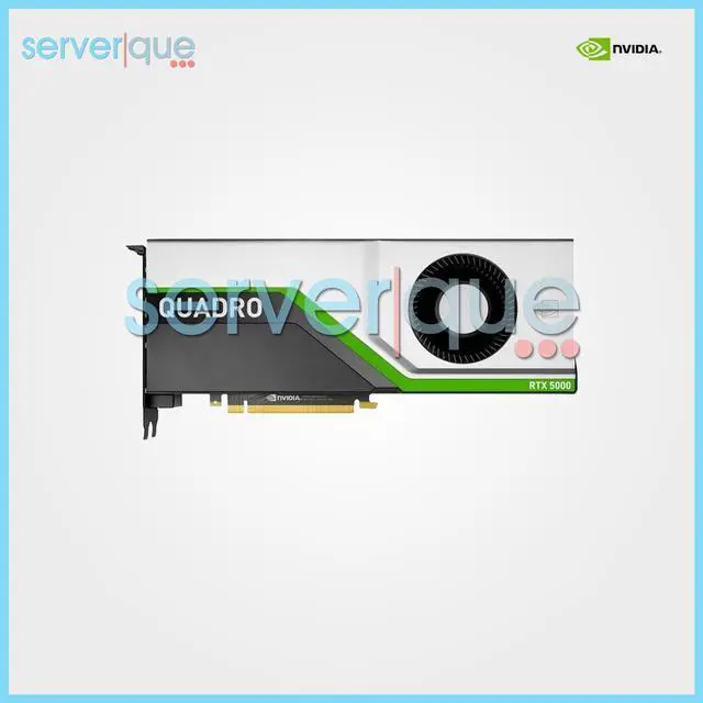 Alt view image 3 of 3 - Dell NVIDIA QUADRO RTX 5000 16GB GDDR6 PCI-E 3.0 GPU for Advanced AI Processing