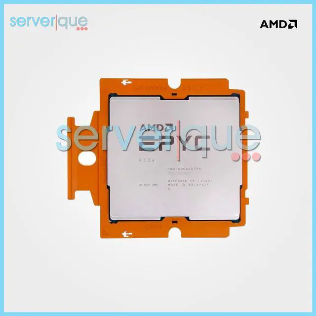 Main image of AMD 100-000000799 EPYC 9534 64-Core 2.45GHz 256MB SP5 "UNLOCKED" Processor