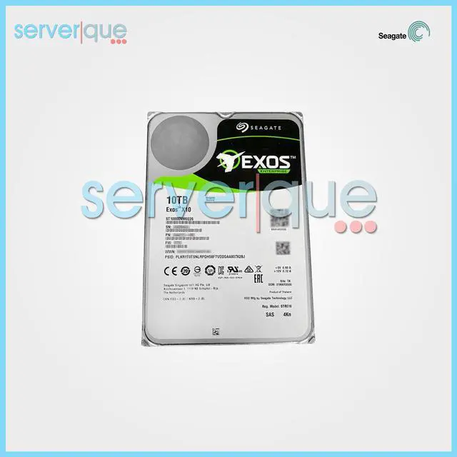 Alt view image 6 of 6 - Seagate ST10000NM0226 ST10000NM0226 10 TB Hard Drive - 3.5" Internal - SAS (12Gb/s SAS)