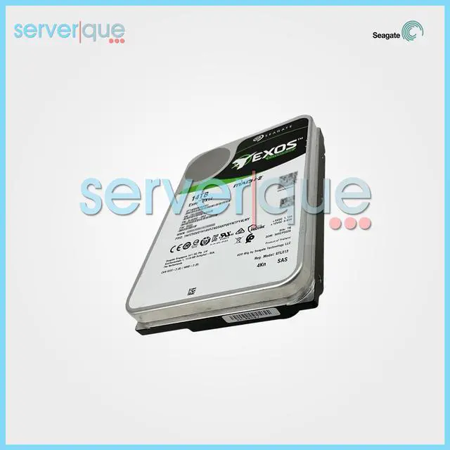 Alt view image 3 of 4 - Seagate ST14000NM0001 Exos 2X14 ST14000NM0001 14 TB Hard Drive - 3.5" Internal - SAS (12Gb/s SAS)