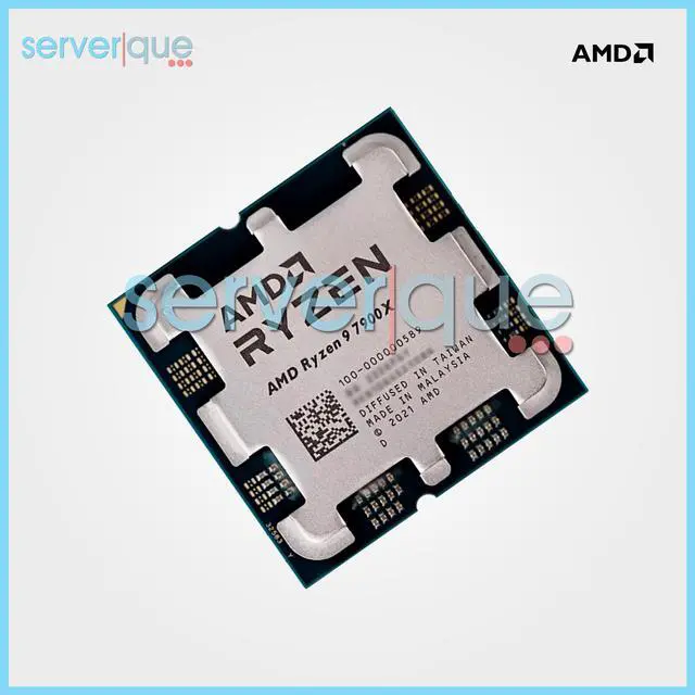 Alt view image 3 of 4 - AMD Ryzen 9 7900X Dodeca-core (12 Core) 4.70 GHz Processor - 64 MB L3 Cache - 12 MB L2 Cache - 64-bit Processing - 5.60 GHz Overclocking Speed - 5 nm - Socket AM5 - AMD Radeon Graphics Yes ...
