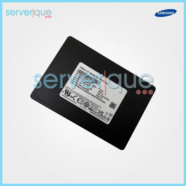 Alt view image 4 of 4 - Samsung MZQL2960HCJR-00A07 PM9A3 960GB NVMe PCIe4x4 2.5" 7mm SED SSD