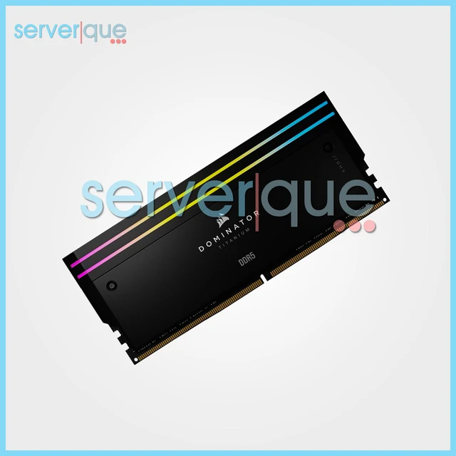 Alt view image 2 of 5 - CMP64GX5M2X6600C32 Corsair Dominator Titanium 2x32 64GB DDR5-6600MHz Memory