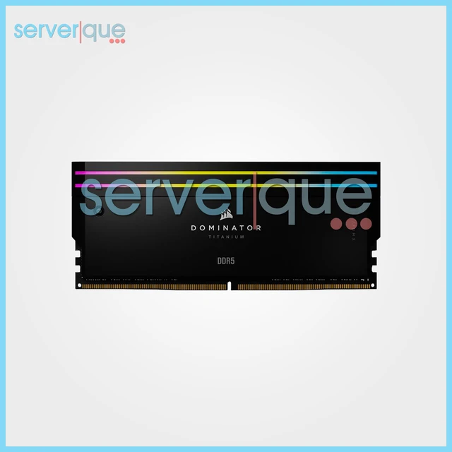 Alt view image 3 of 5 - CMP64GX5M2X6600C32 Corsair Dominator Titanium 2x32 64GB DDR5-6600MHz Memory